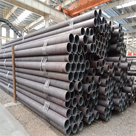고품질 용접/원활한/아연 도금/검정색/비계 API 5L ASTM A53/A106 Sch40 일정 80 탄소강 ERW 용접 파이프