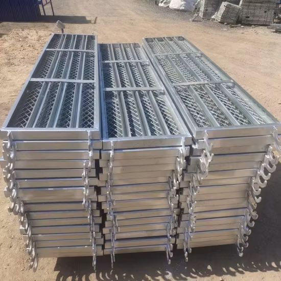 촉진 건축을 위한 싼 건축자재 강철 비계 강철 판자