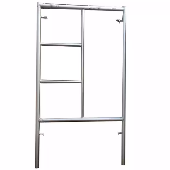 석공술 건축을 위한 유럽 기준 독일 유형 Layher 정면 비계 구조